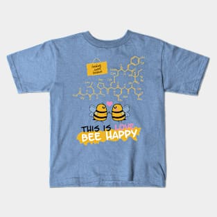 Bee happy! Kids T-Shirt